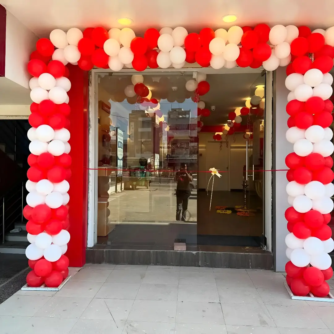Office Decoration With Balloon and Flower — thumbnail 2