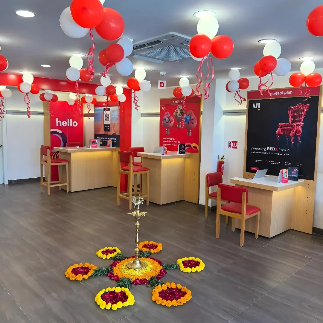 Office Decoration With Balloon and Flower — thumbnail 4