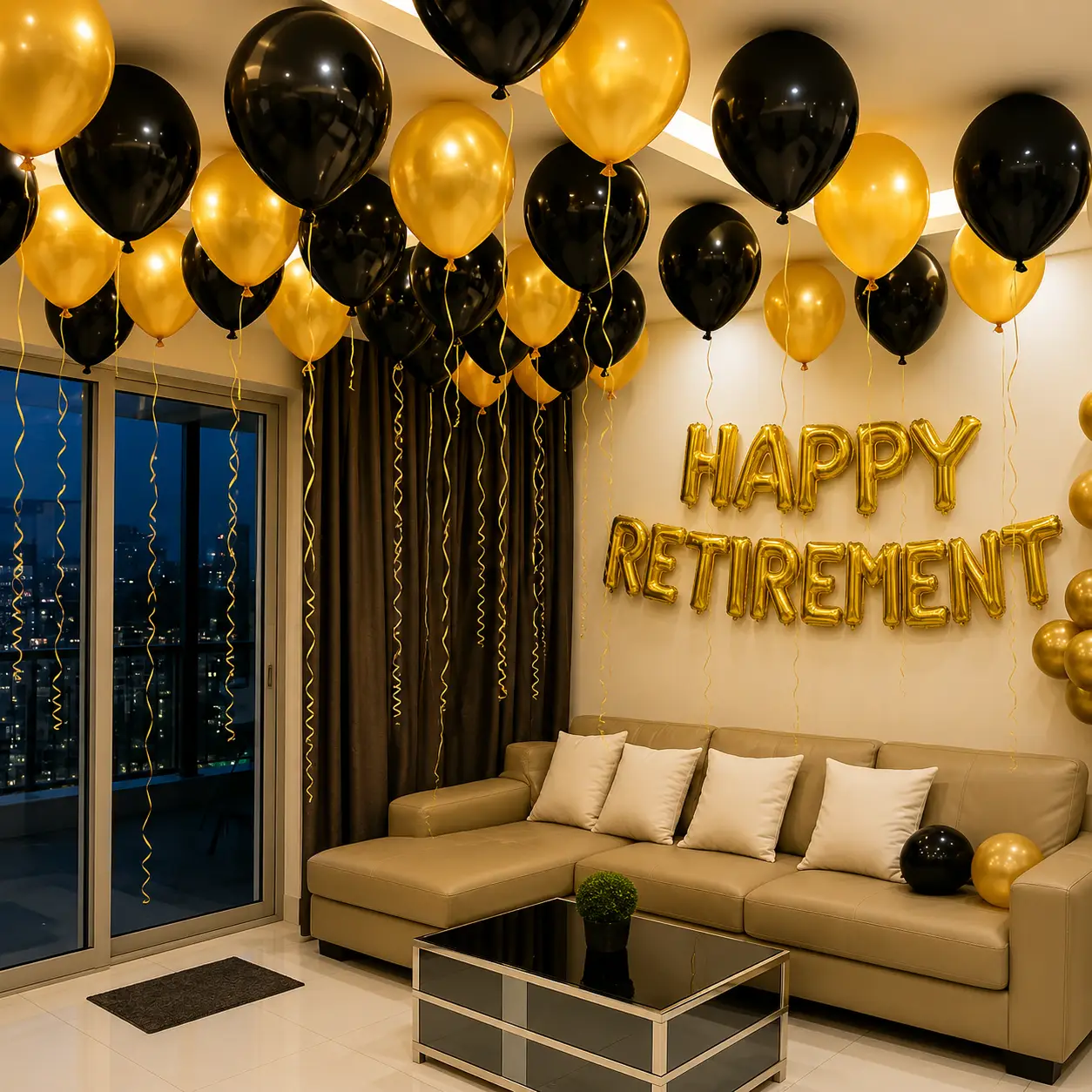 Simple Retirement Decoration — Best Corporate Decoration for Offices & Business Events