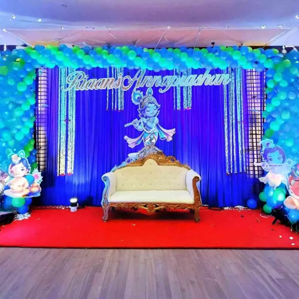Annaprashan Ceremony Balloon Arch