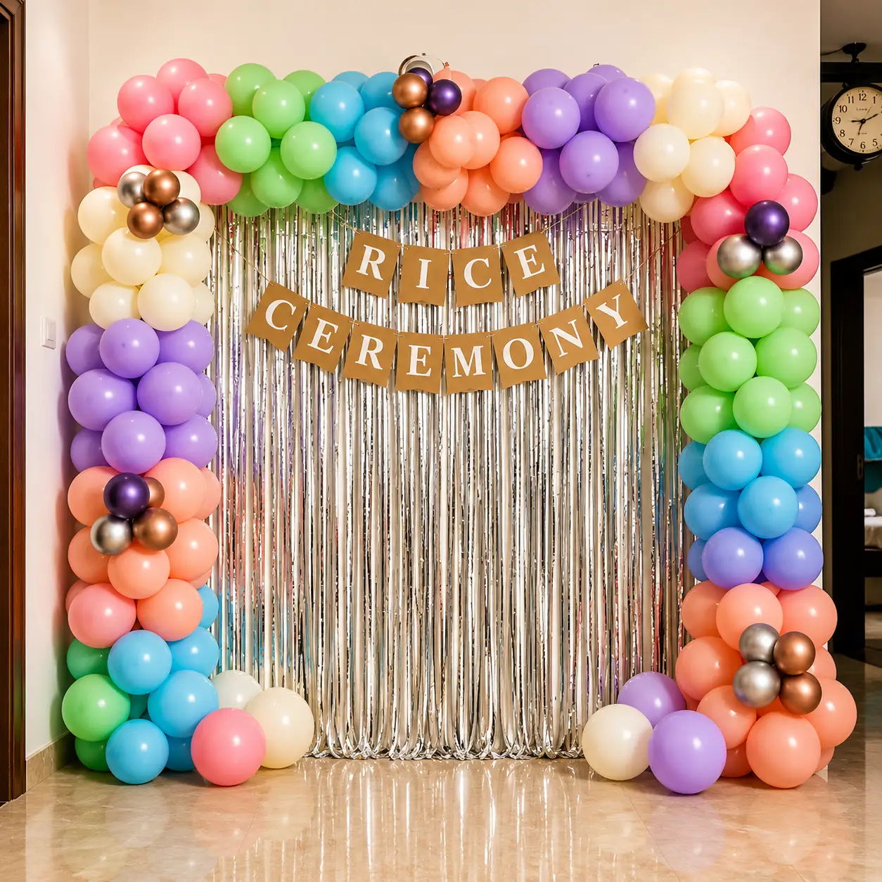 Rice Ceremony Home Decoration — Annaprashan Decoration