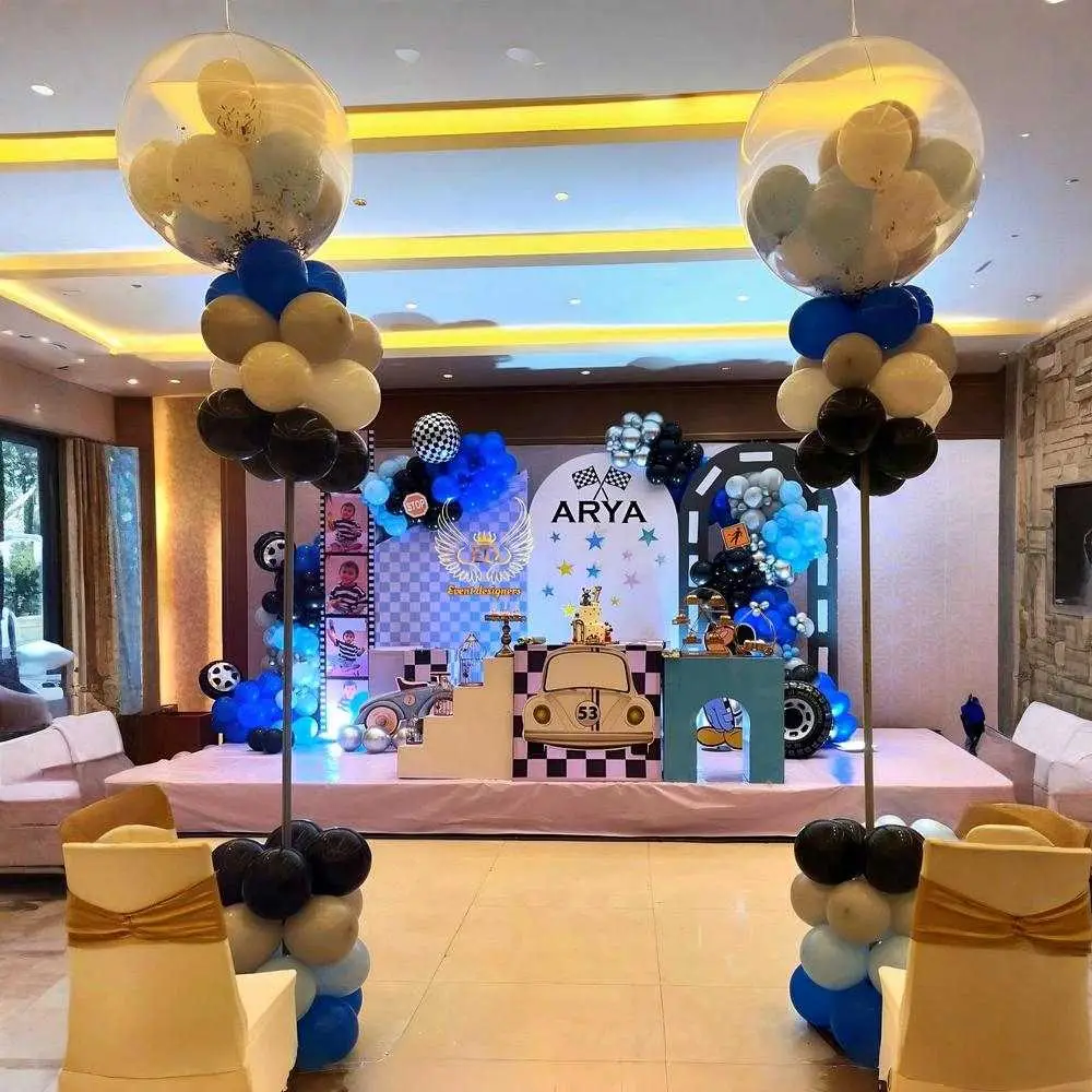 Racing Car Theme Stage Setup