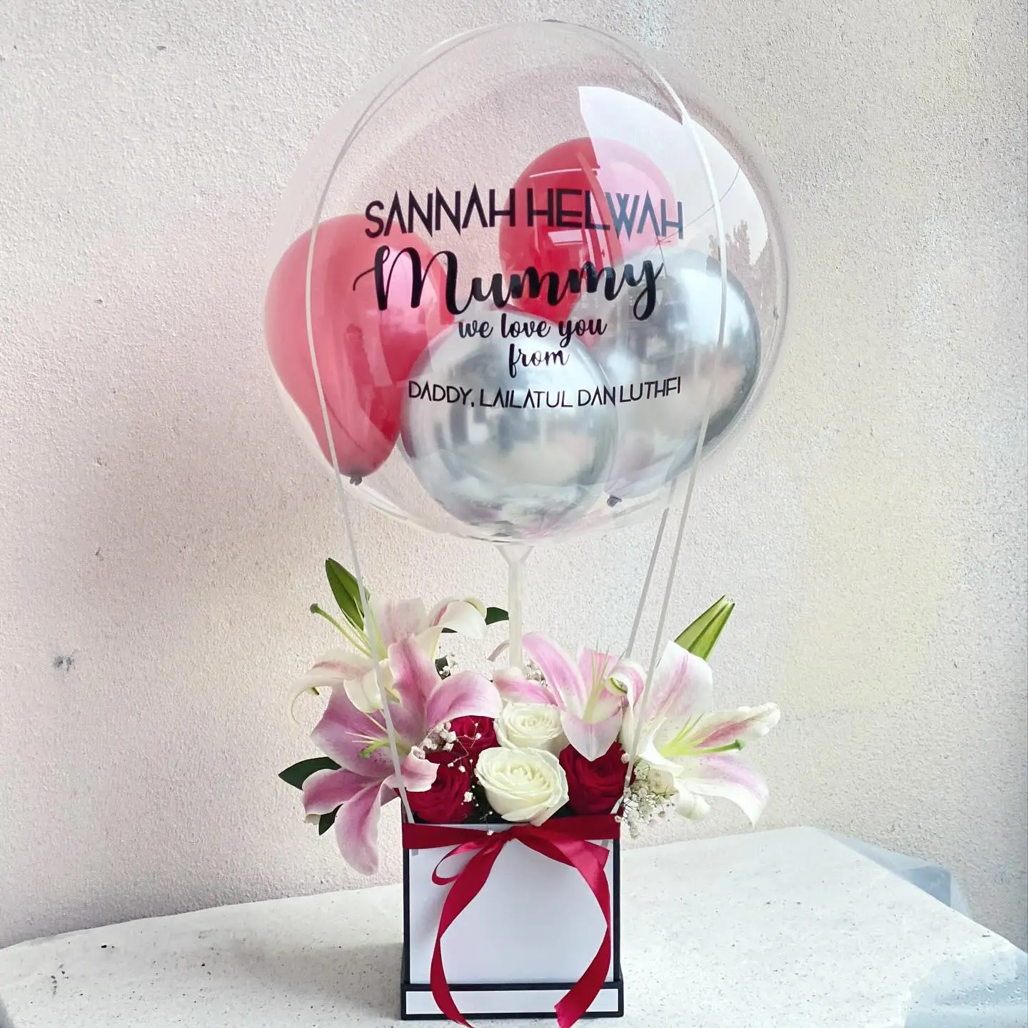 Balloon Bouquet Delivery for Birthday Anniversary