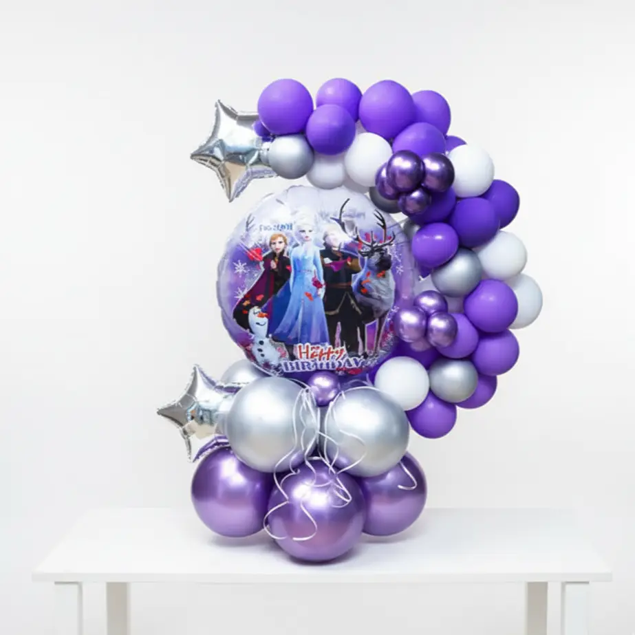 Frozen Theme Balloon Bouquet 