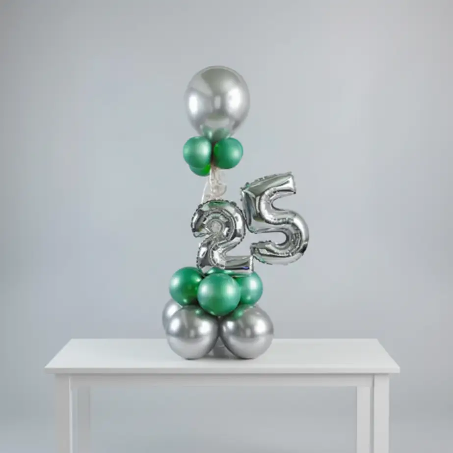 Customized Age Foil Balloon Bouquet 