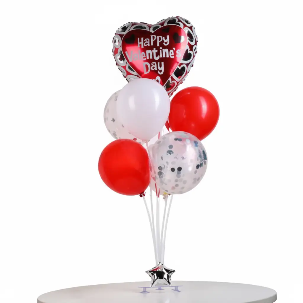 Surprise Balloon Bouquet For Valentine's Day