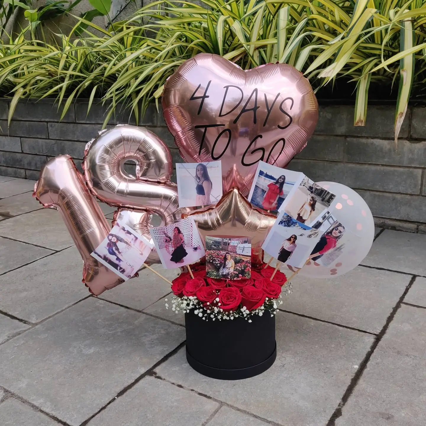 Rose Gold Glam Birthday Bouquet