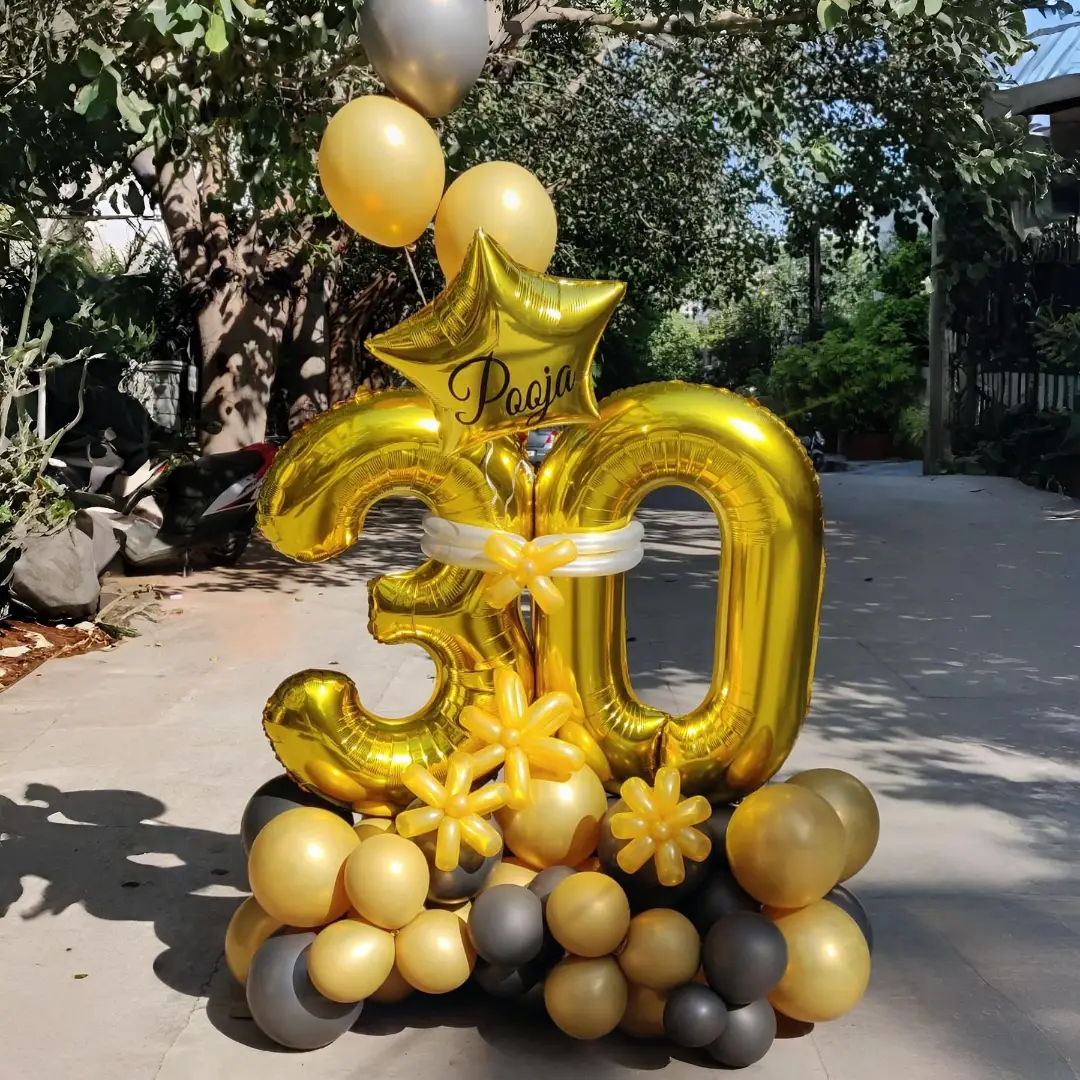 Birthday Sparkle Balloon Bouquet