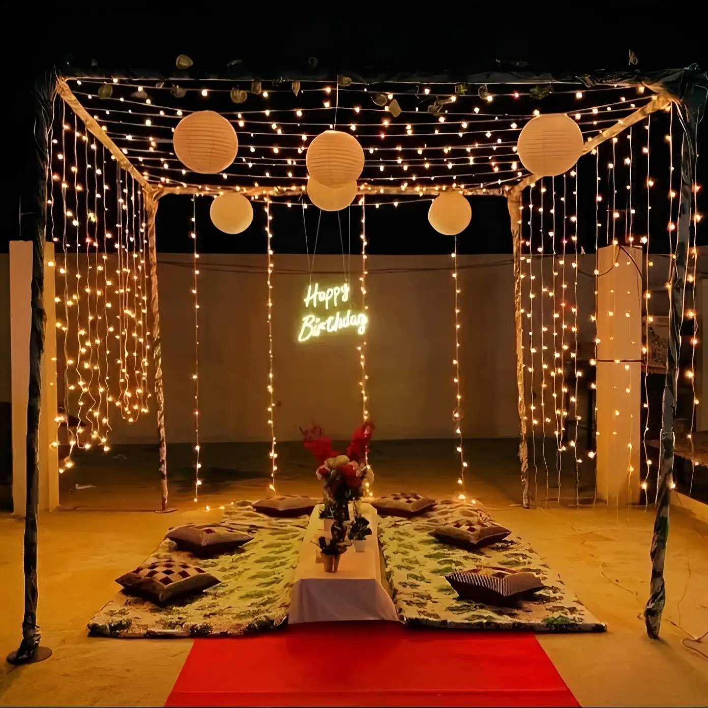 Twilight Terrace Birthday Decoration