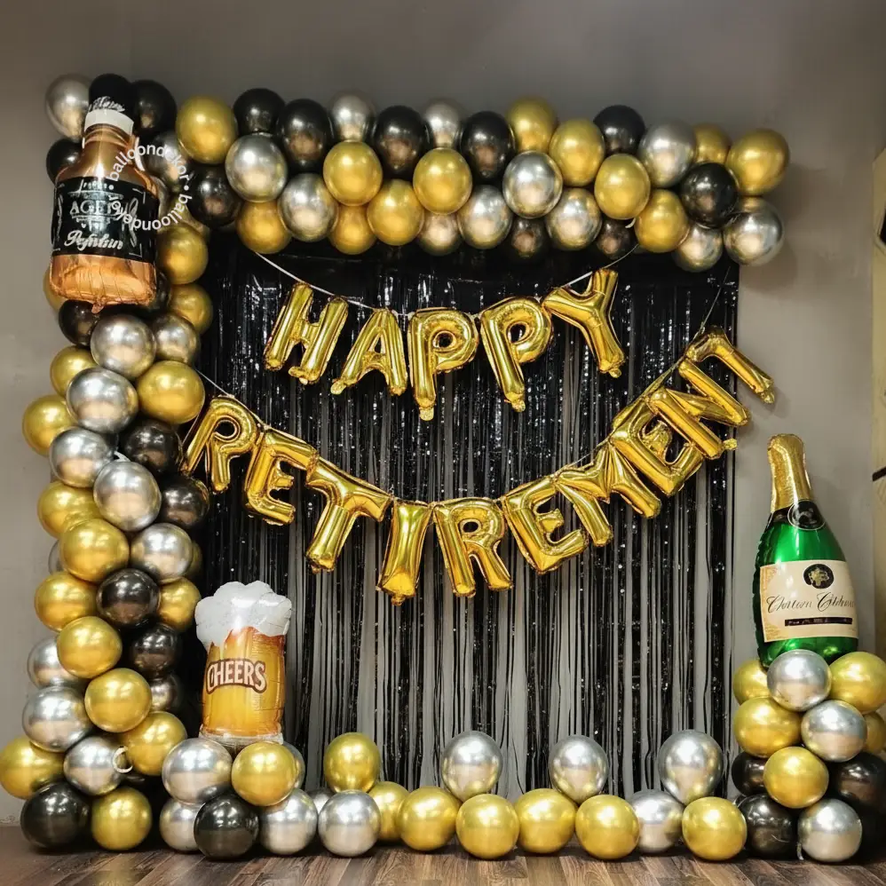 Simple Retirement Decoration