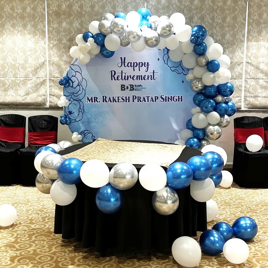 Retirement Party Hall Decoration
