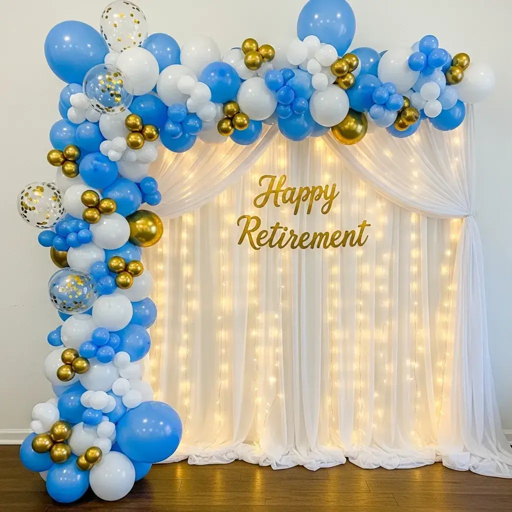 Classic Retirement Theme Decoration