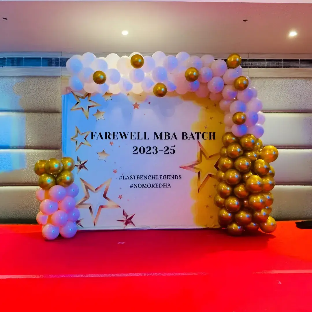 Grand Collage Farewell Decoration