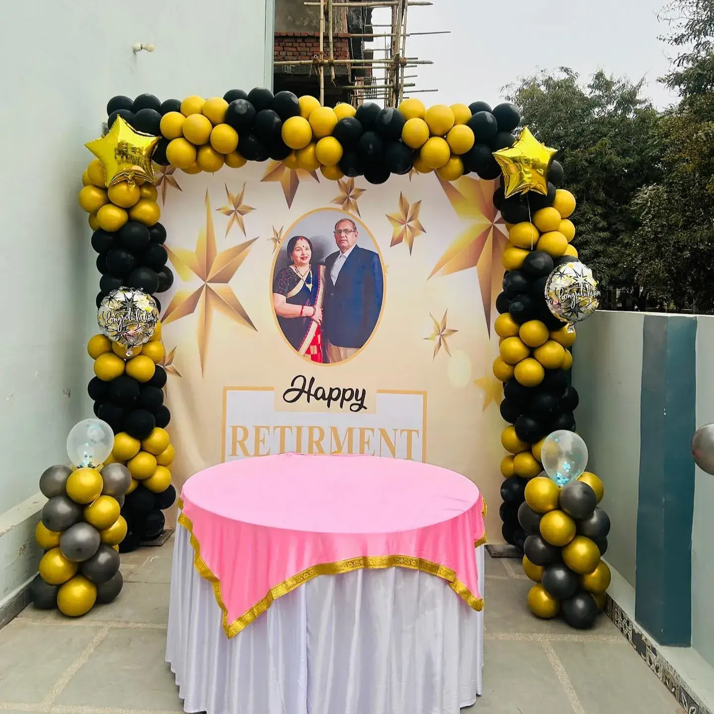 Golden Years Retirement Party Decor