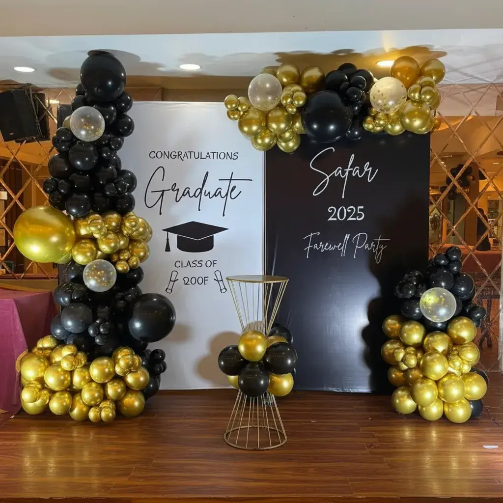 Farewell Night Celebration Setup