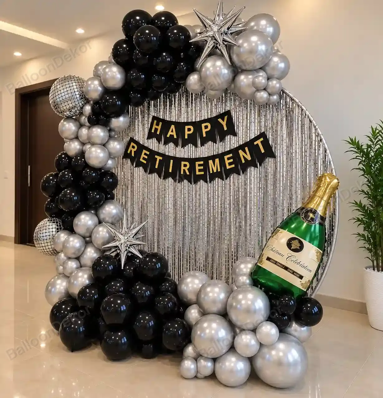 Elegant Corporate Retirement Decor — thumbnail 2