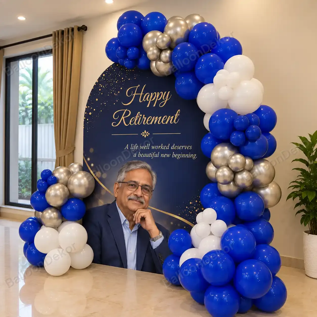 Elegant Retirement Celebration Decoration — thumbnail 2