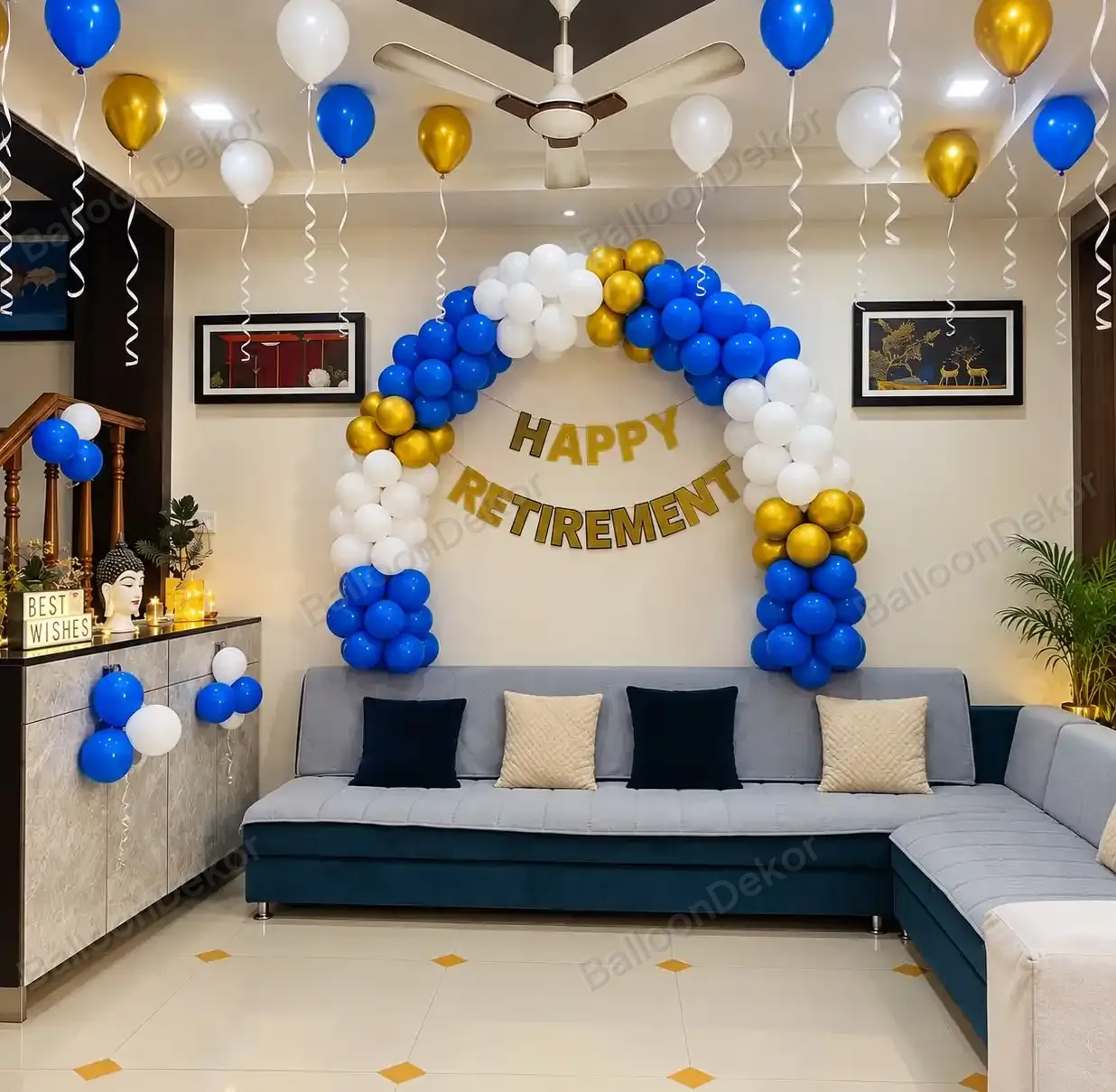 Happy Retirement Celebration Decor — Retirement & Farewell Decorations