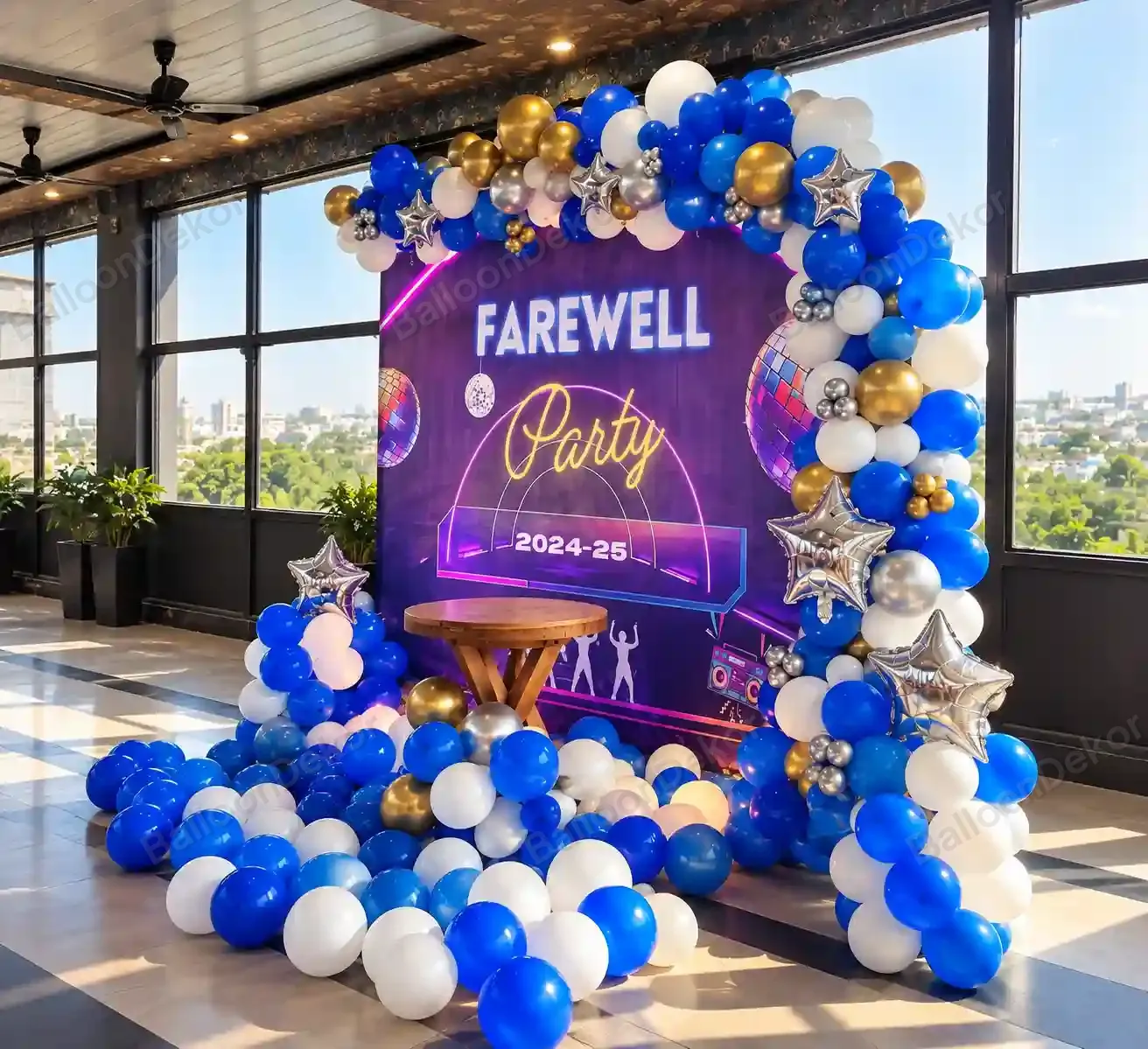 Perfect Farewell Party Balloon Setup — thumbnail 2