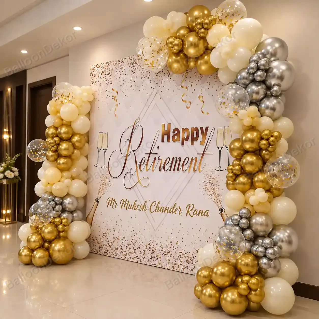 Premium Retirement Function Decor — thumbnail 2