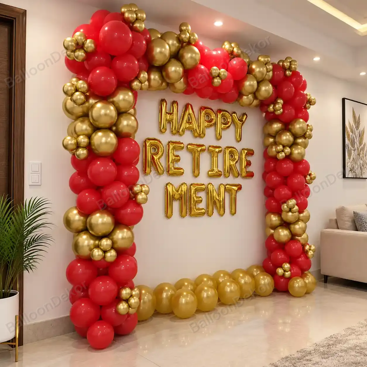 Retirement Celebration Balloon Setup — thumbnail 2