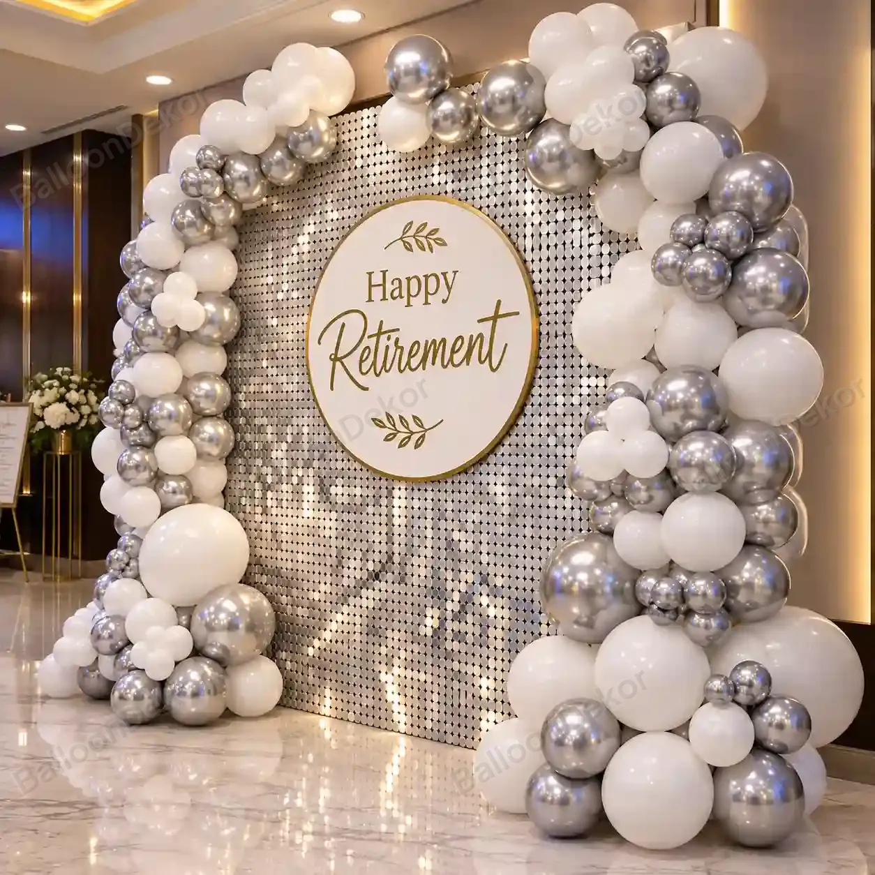 Sparkle & Shine Retirement Party Setup — thumbnail 2