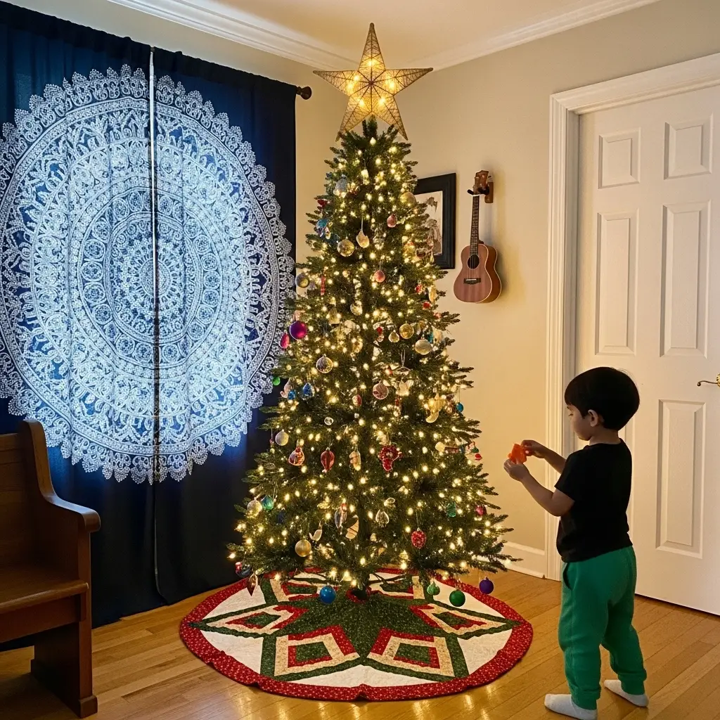 Crystal Shine Christmas Tree Decor