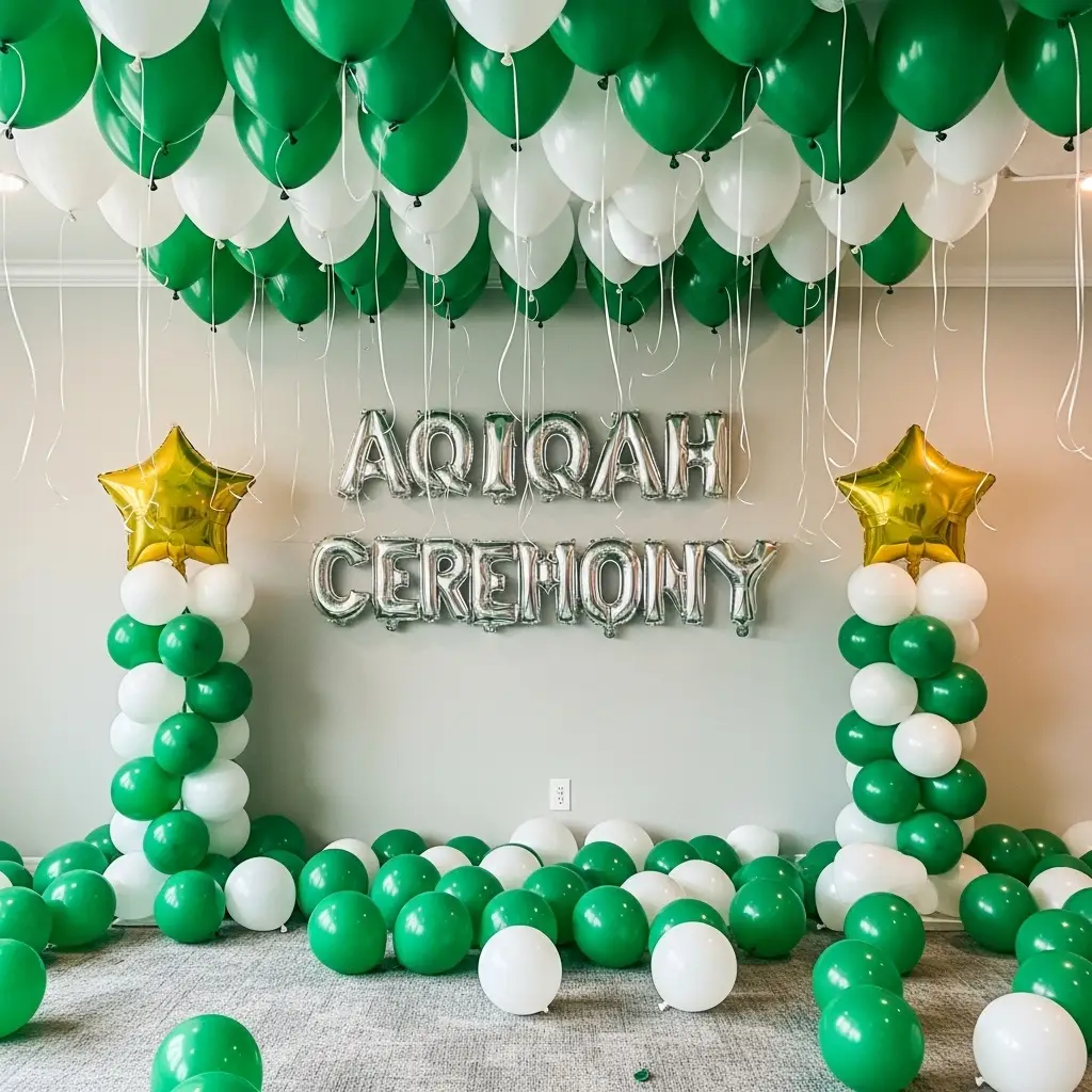 Unique Aqeeqah Ceremony Decoration