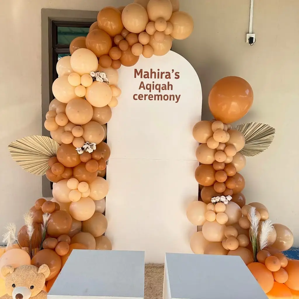 Aqiqah Function Balloon Decoration