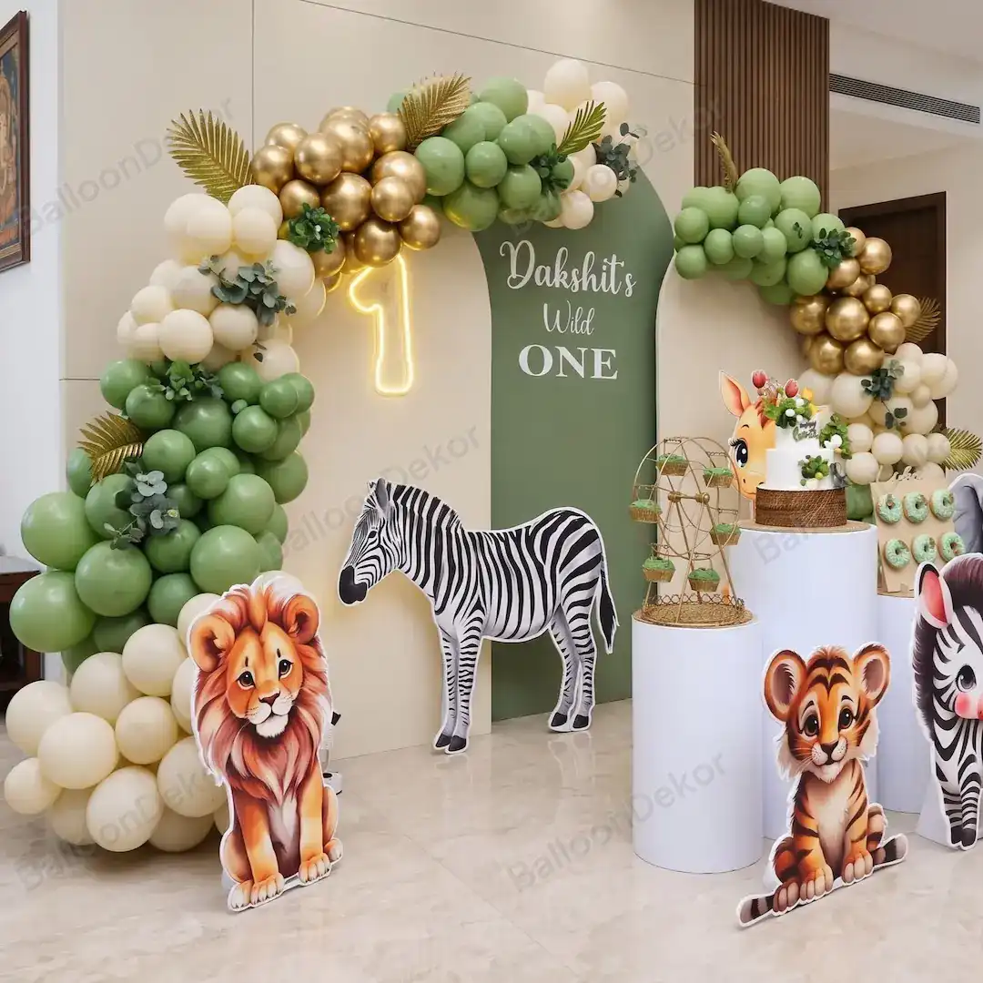 Jungle Safari Birthday Bash Decor — thumbnail 2