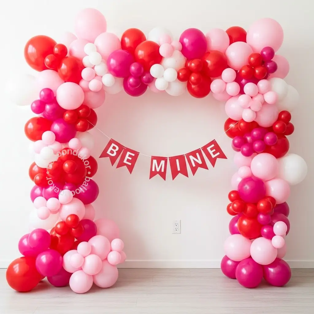 Heartfelt Valentine Balloon Photo