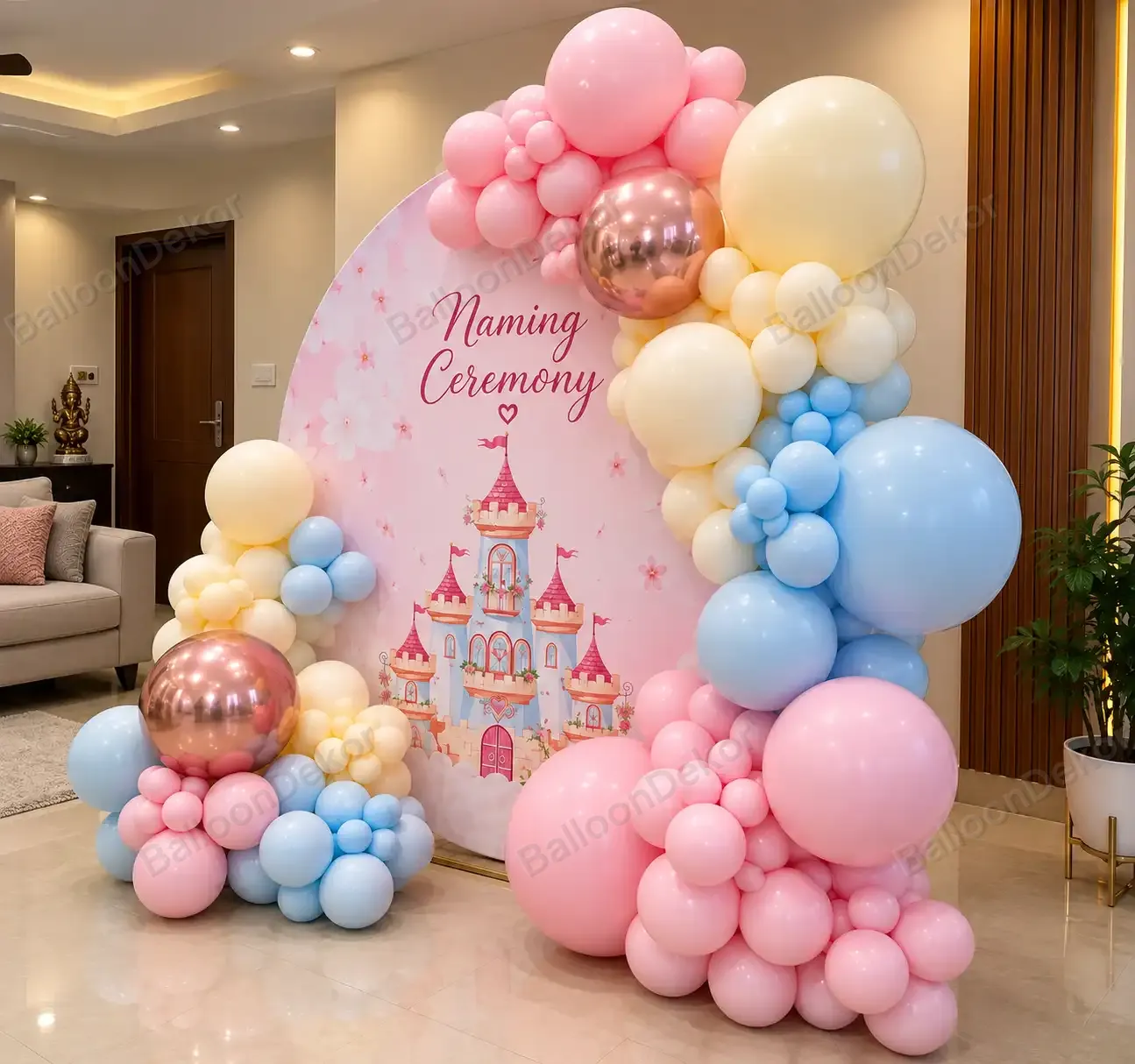 Graceful Naamkaran Ceremony Decor — thumbnail 2