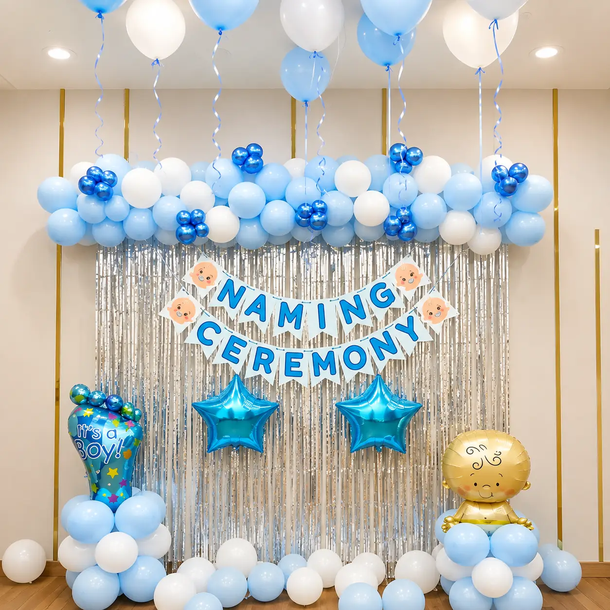 Naming Ceremony Setup at Home — Naming Ceremony Decoration