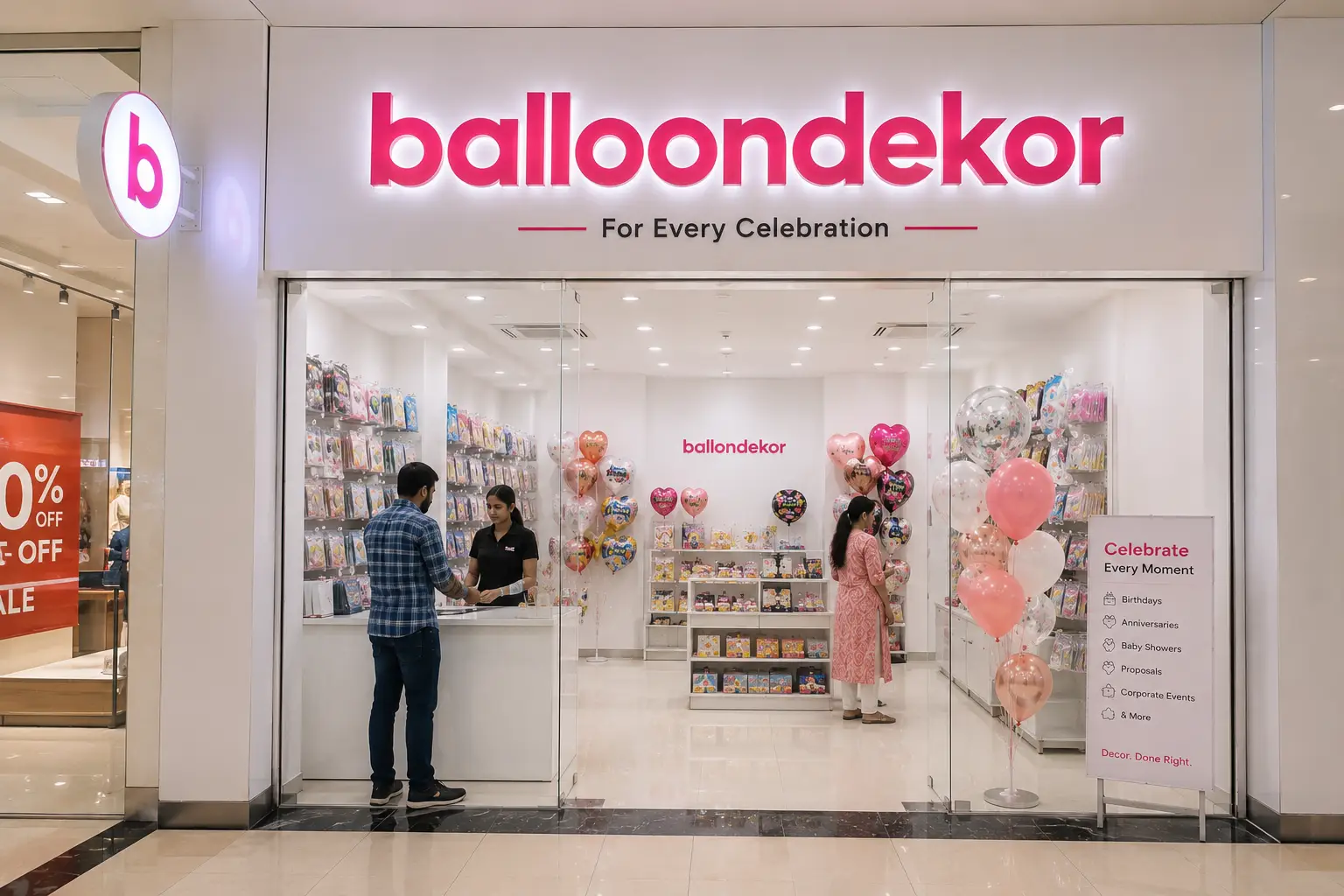 Premium BalloonDekor celebration experience