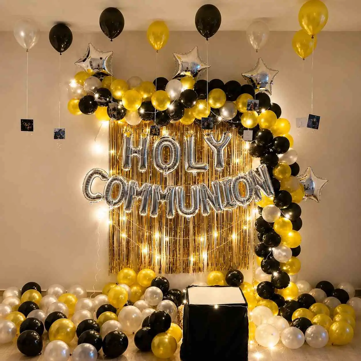 Luxury Holy Communion Balloon Decoration — Baptism & Christening Decoration