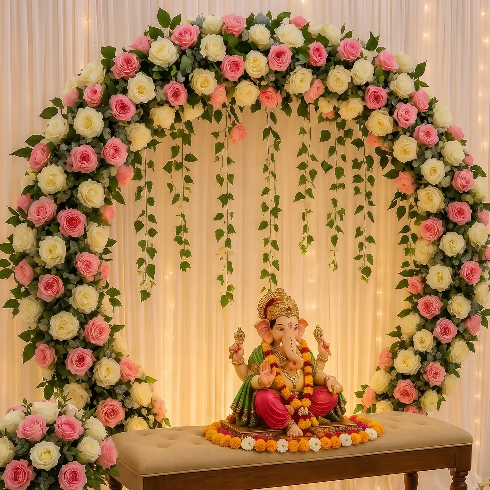 Ganpati Mandap Ring Decoration — thumbnail 2