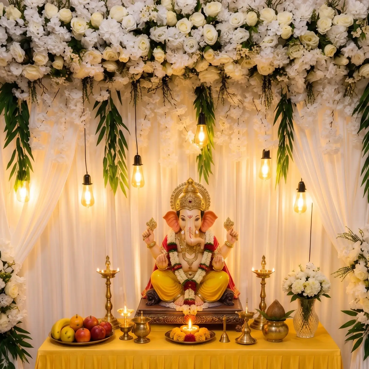 Ganpati Bappa Traditional Decoration — thumbnail 2