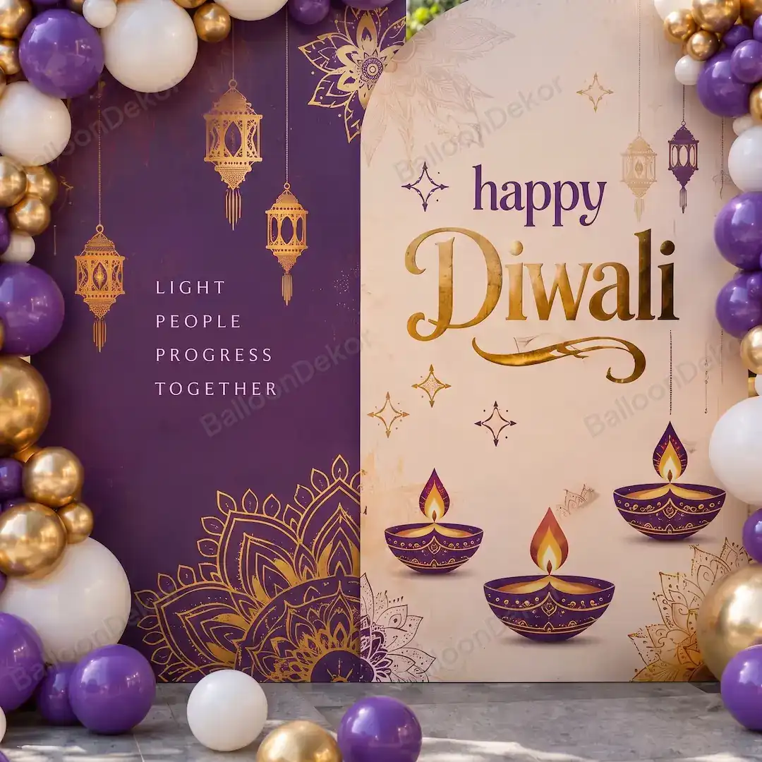 Diwali Festive Charm Balloon Decoration — thumbnail 3