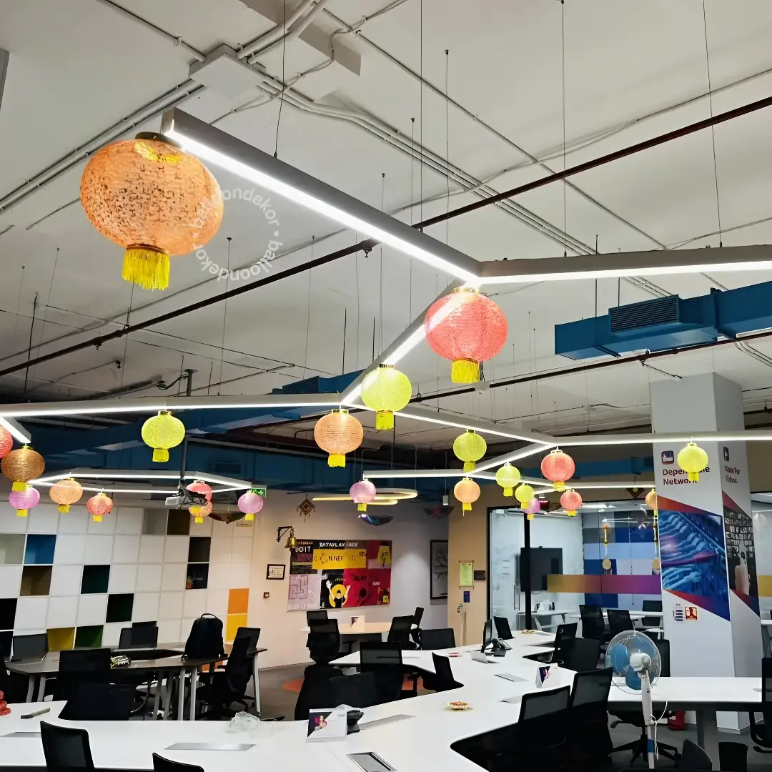 Elegant Diwali Decoration For Office — thumbnail 2