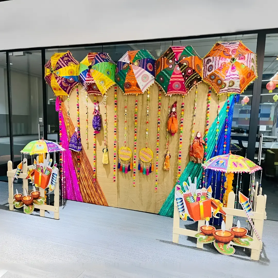 Elegant Diwali Decoration For Office — thumbnail 3