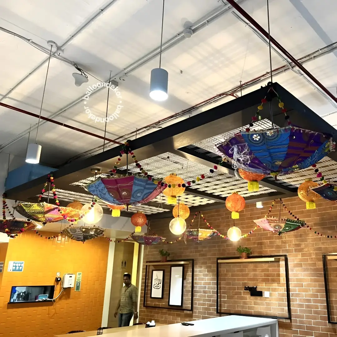 Elegant Diwali Decoration For Office — thumbnail 4