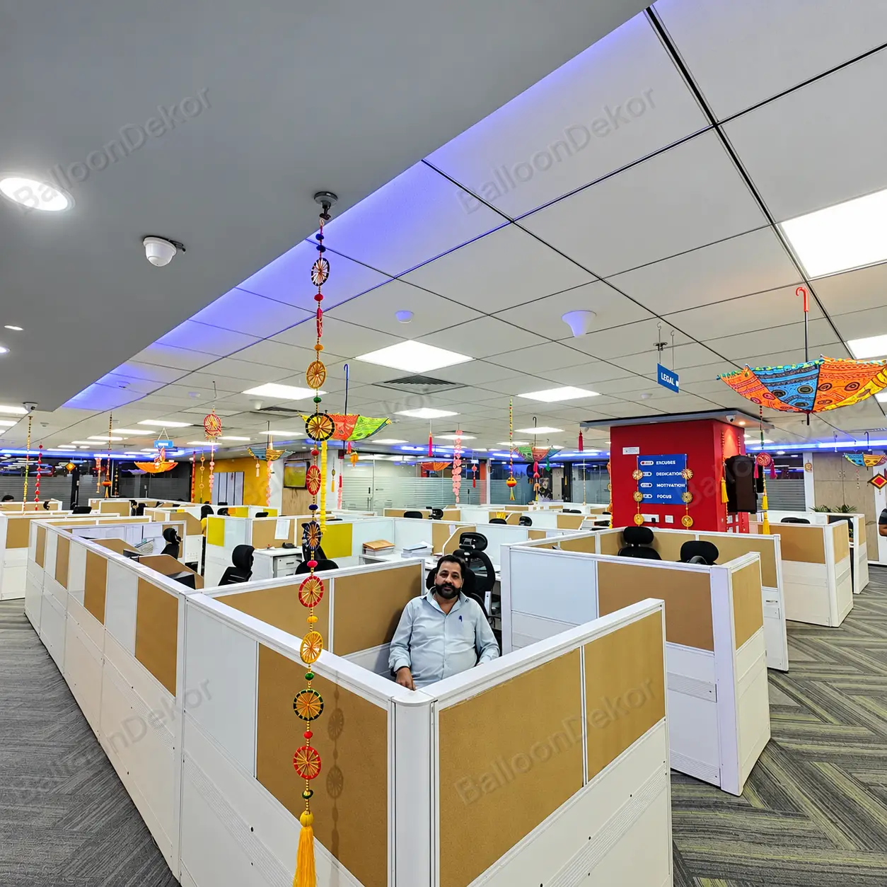 Traditional Diwali Office Decoration — thumbnail 3