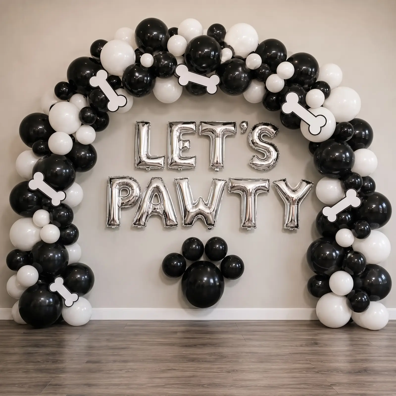Adorable Pet Birthday Balloon Decoration — thumbnail 2