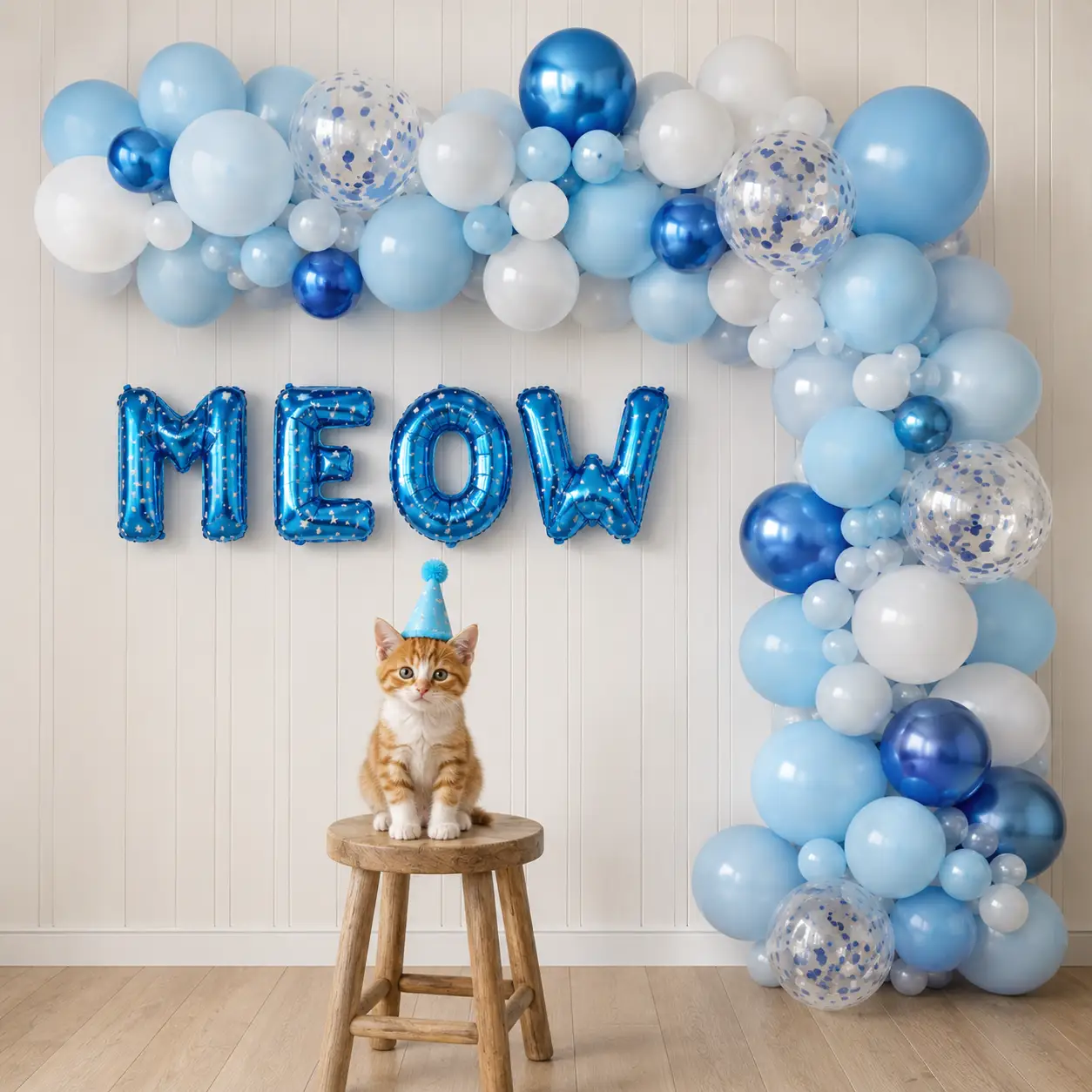 Cat Birthday Room Decoration — Pet Birthday Decoration for Dogs & Cats