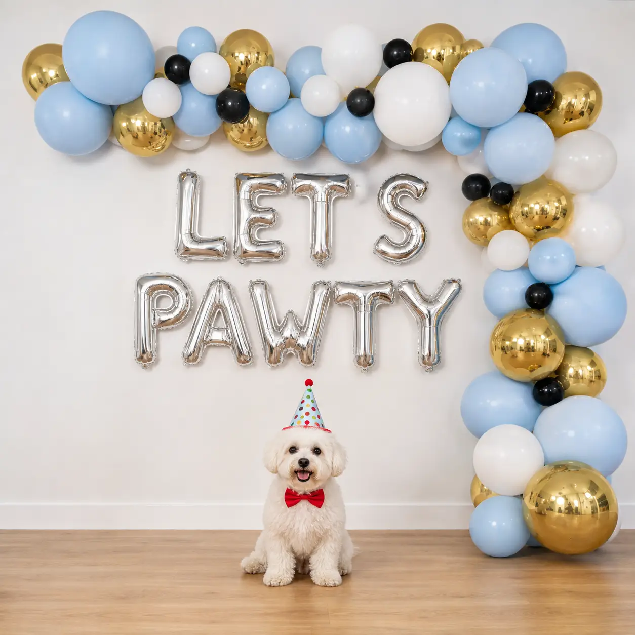 Puppy Birthday Balloon Decoration — thumbnail 1