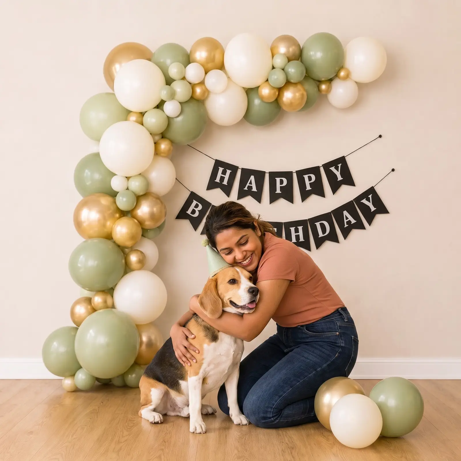 Simple Arch Decor for Pets Birthday