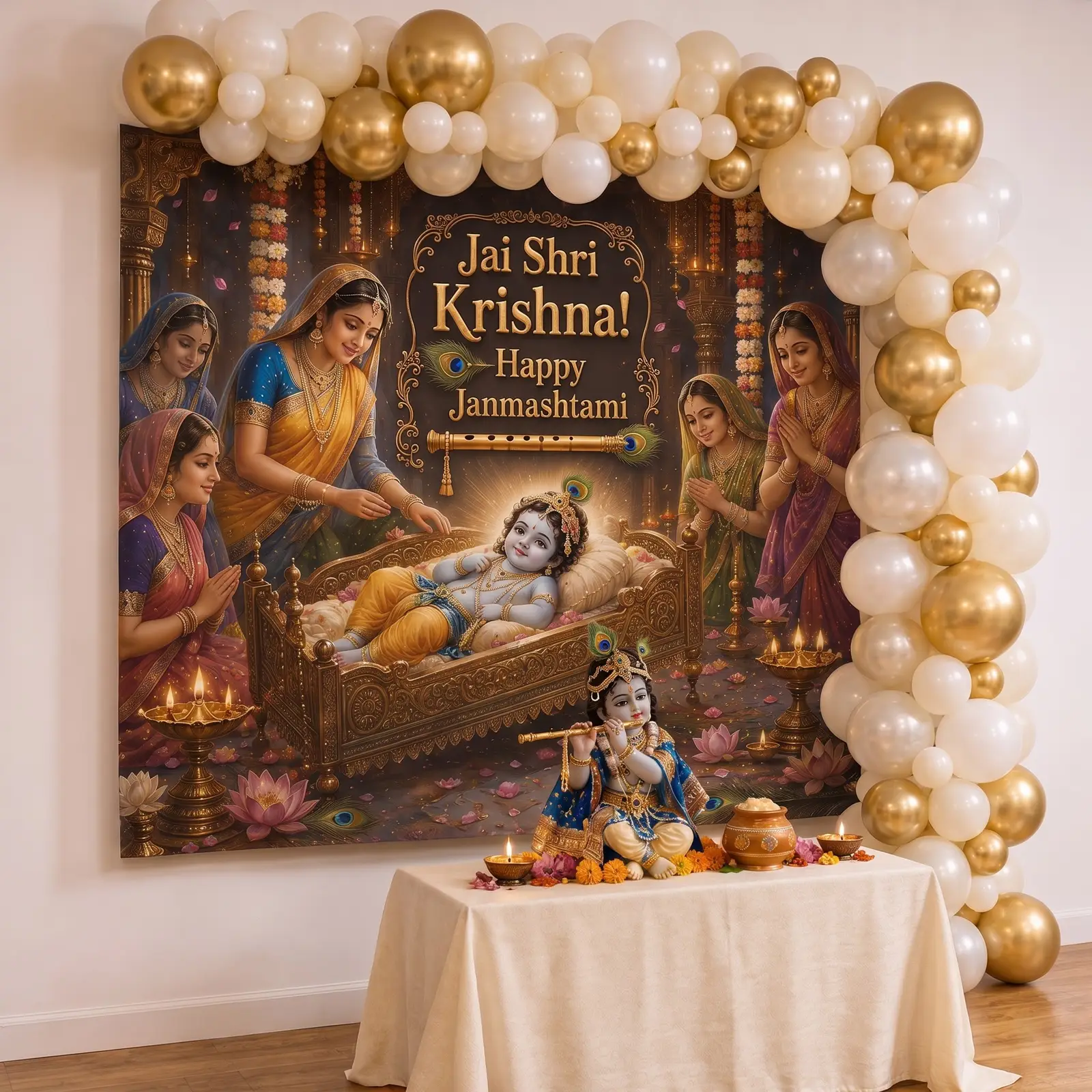 Krishna Janmashtami Decoration — thumbnail 2