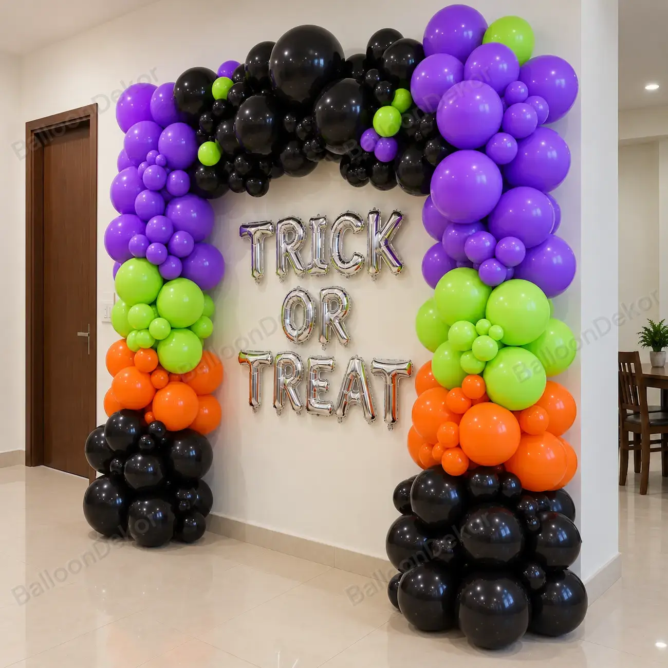 Halloween Balloon Party Setup — thumbnail 2