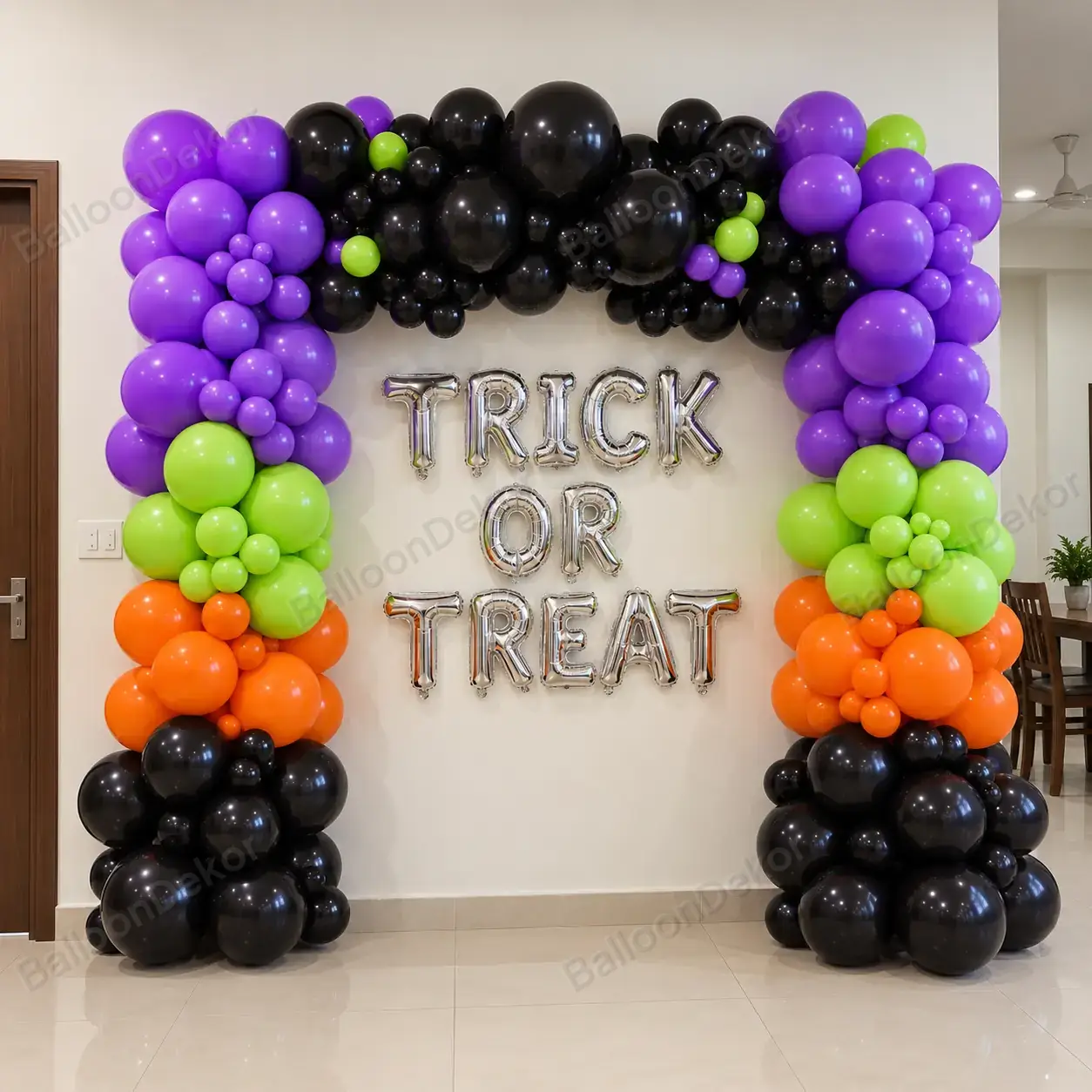 Halloween Balloon Party Setup — Halloween Party Decoration at Home from ₹2,599