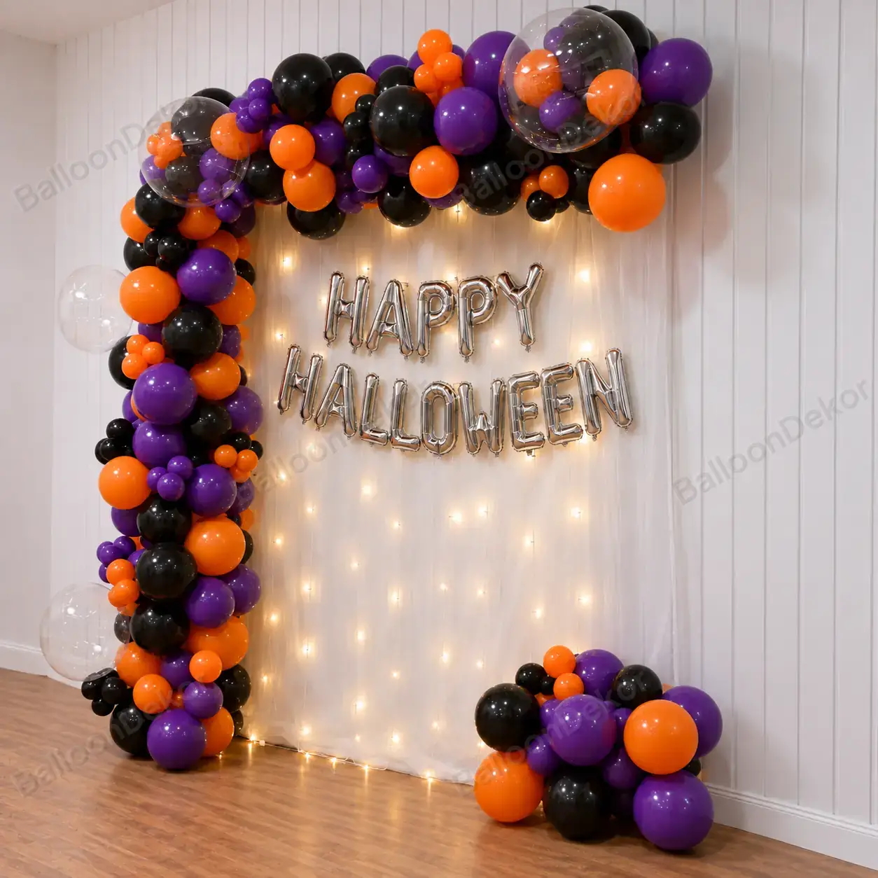 Halloween Party Balloon Decor — thumbnail 2